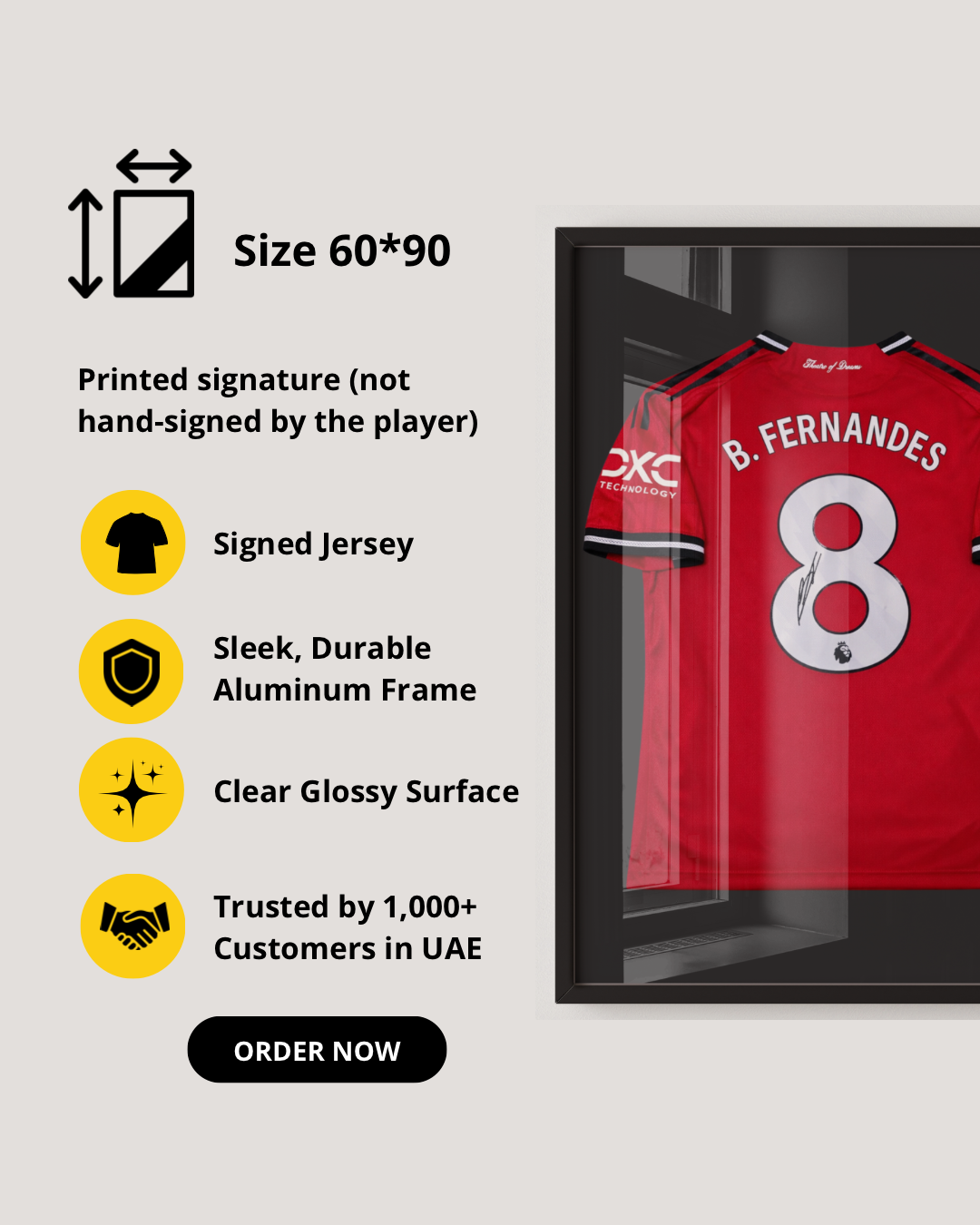 BRUNO FERNANDES - SIGNED MANCHESTER UNITED 2023/2024 JERSEY
