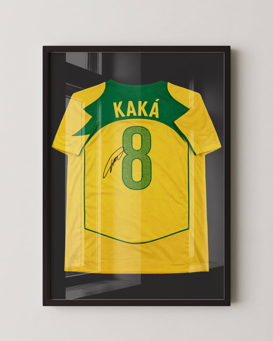 KAKA - SIGNED BRAZIL 2004/2006 JERSEY