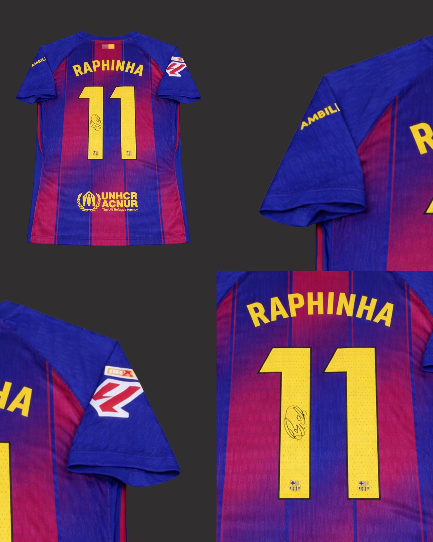 RAPHINHA - SIGNED BARCALONA 2025/2026 JERSEY