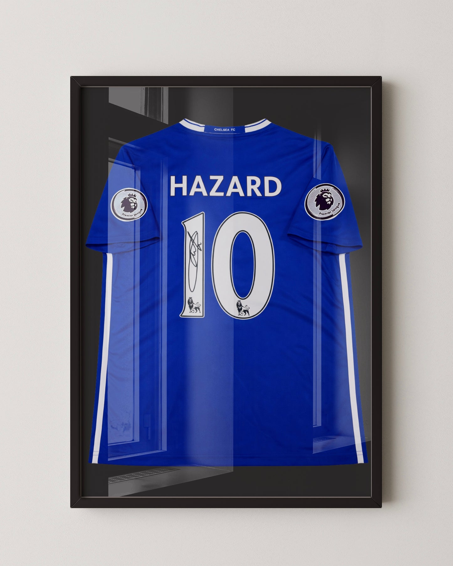 EDEN HAZARD - SIGNED CHELSEA 2016/2017 JERSEY