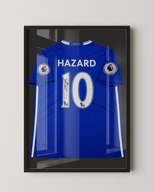 EDEN HAZARD - SIGNED CHELSEA 2016/2017 JERSEY