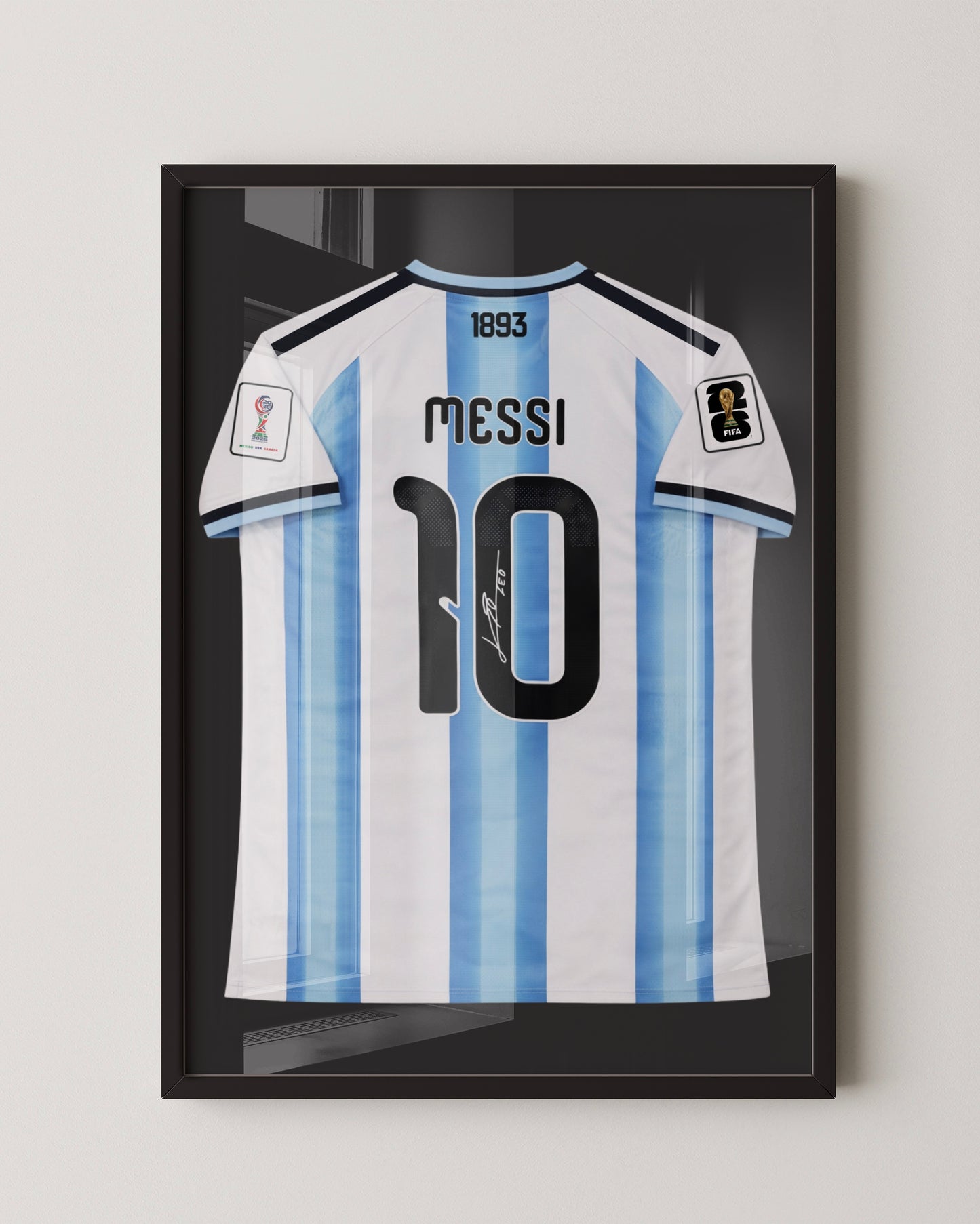 MESSI - SIGNED ARGENTINA 2026 WORLD CUP JERSEY