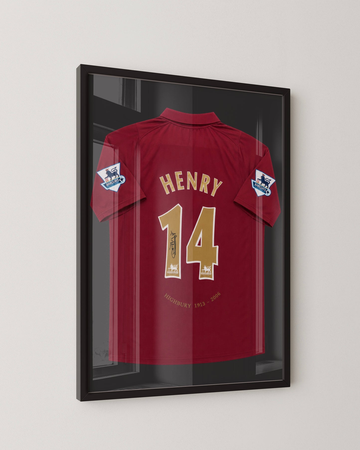 THIERRY HENRY - SIGNED ARSENAL 2005/2006 JERSEY