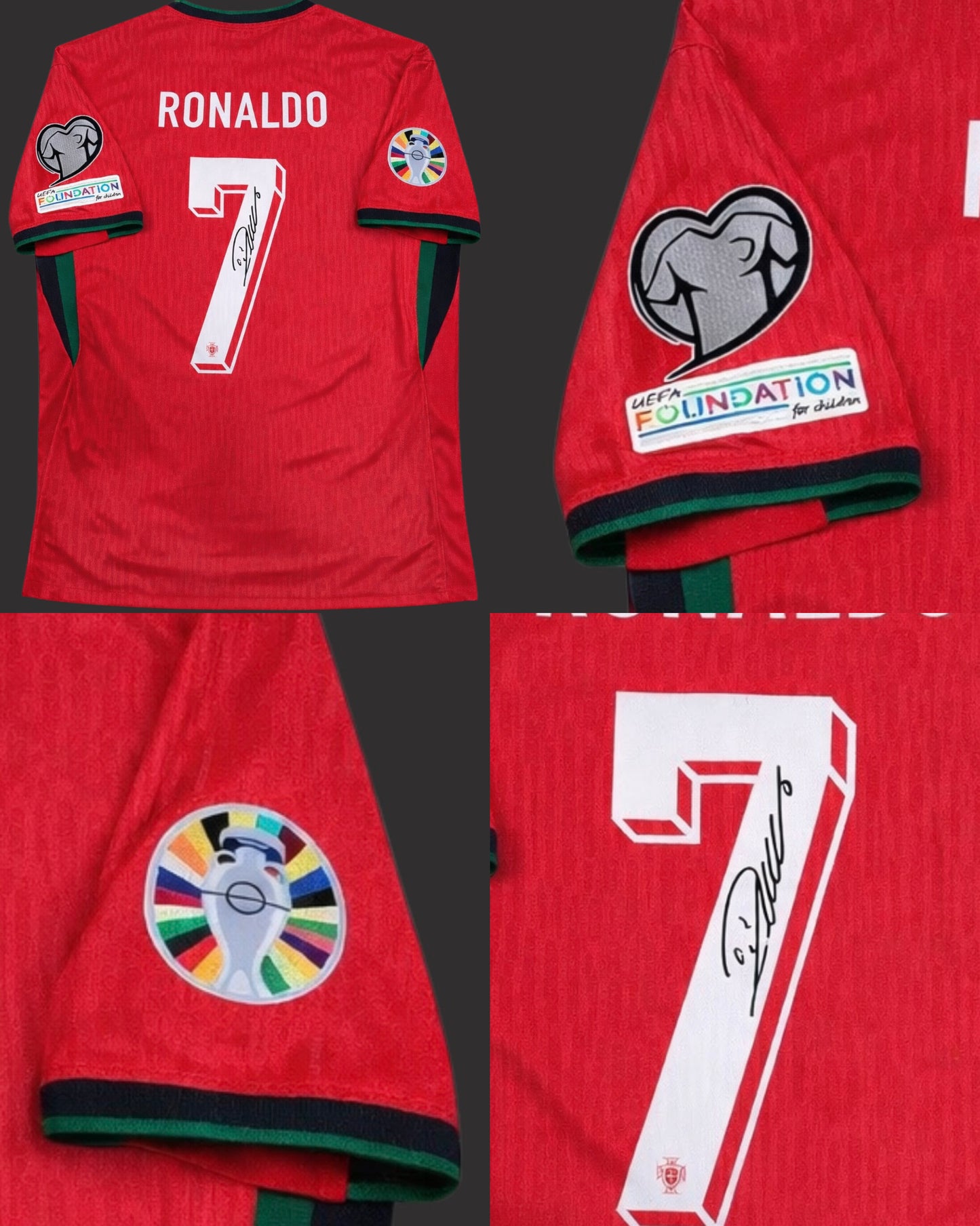 CRISTIANO RONALDO - SIGNED PORTUGAL EURO 2024 JERSEY