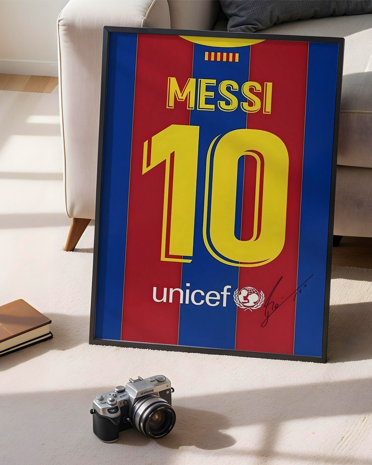LIONEL MESSI - BARCALONA JERSEY