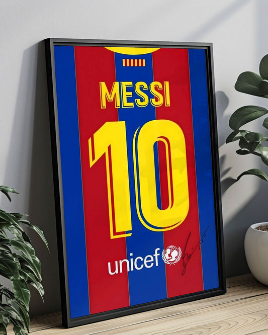 LIONEL MESSI - BARCALONA JERSEY