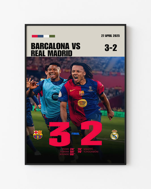 COPA DEL REY FINAL - BARCALONE VS REAL MADRID
