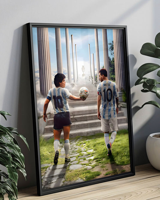 MESSI & MARADONA