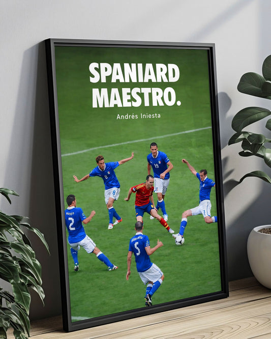 ANDRÉS INIESTA - SPANIARD MAESTRO