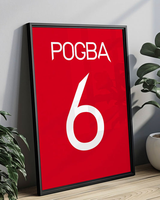 POGBA - MANCHESTER UNITED JERSEY