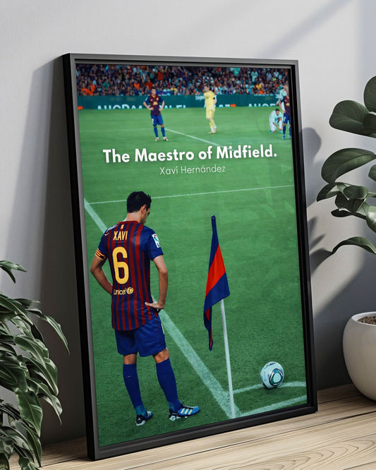 THE MAESTRO OF MIDFIELD - XAVI HERNANDEZ