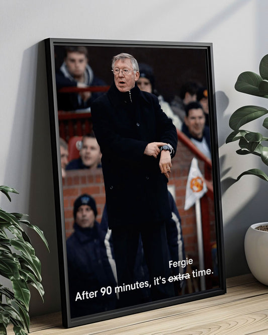 SIR ALEX FERGUSON - MANCHESTER UNITED