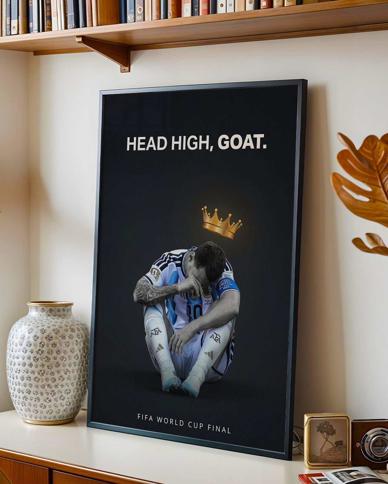 LEO MESSI - HEAD HIGH, GOAT