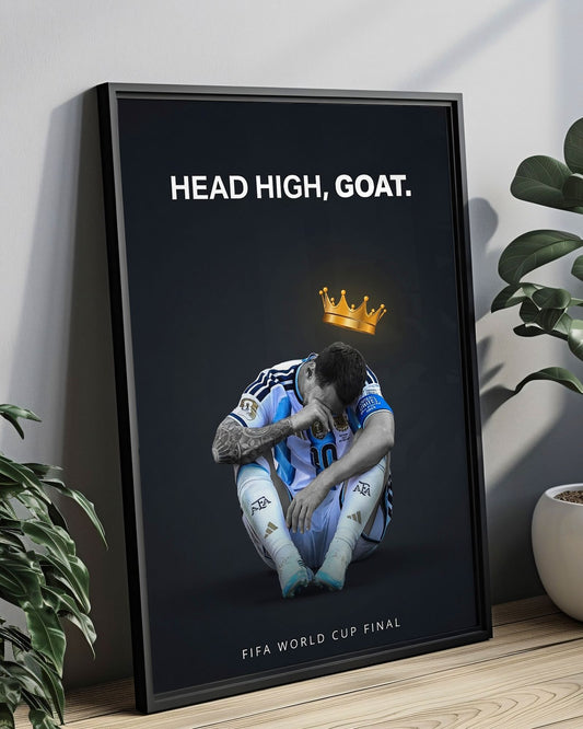 LEO MESSI - HEAD HIGH, GOAT