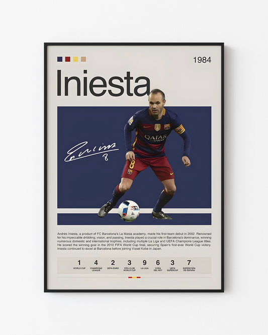 INIESTA - BARCALONA