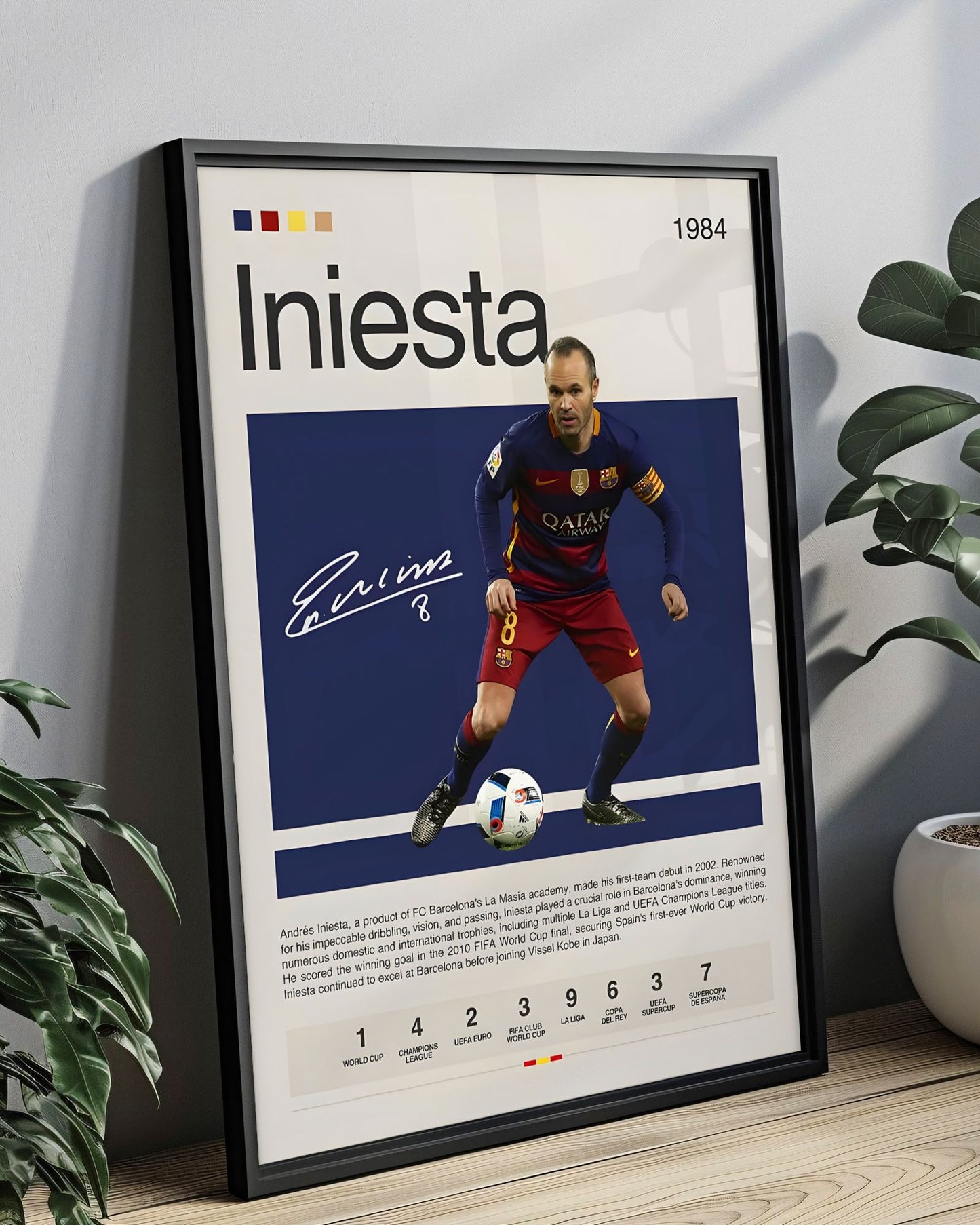 INIESTA - BARCALONA