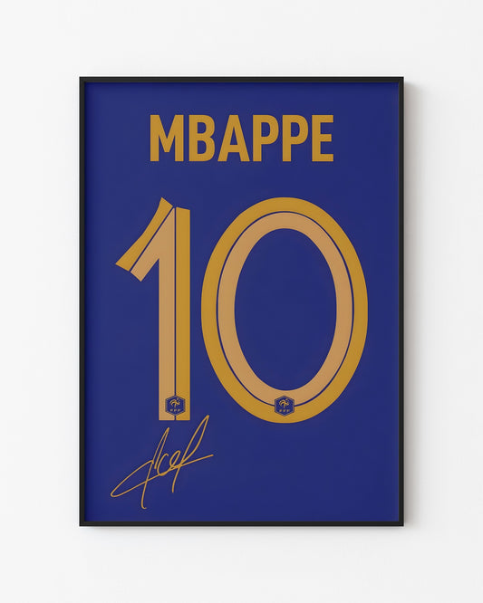KYLIAN MBAPPE - FRANCE JERSEY