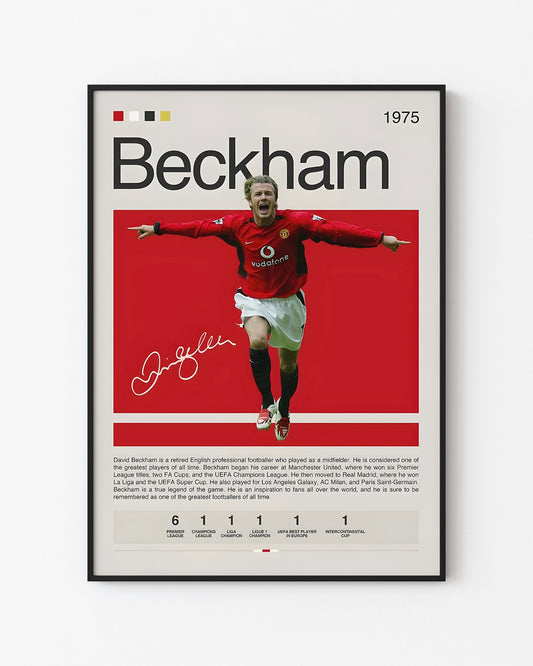 DAVID BECKHAM - MANCHESTER UNITED