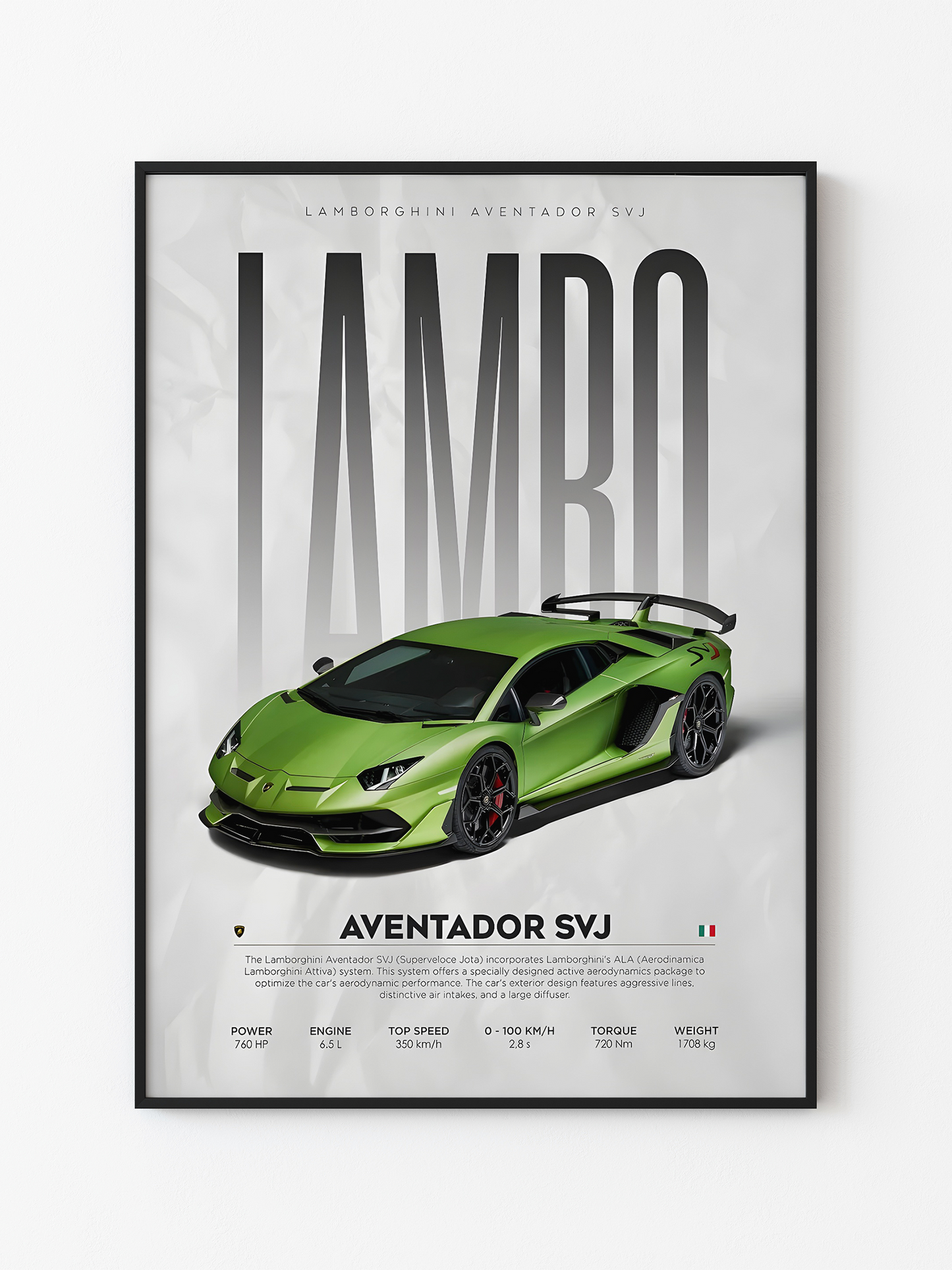 LAMBORGHINI - AVENTADOR SVJ