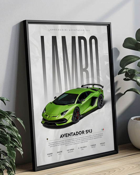 LAMBORGHINI - AVENTADOR SVJ