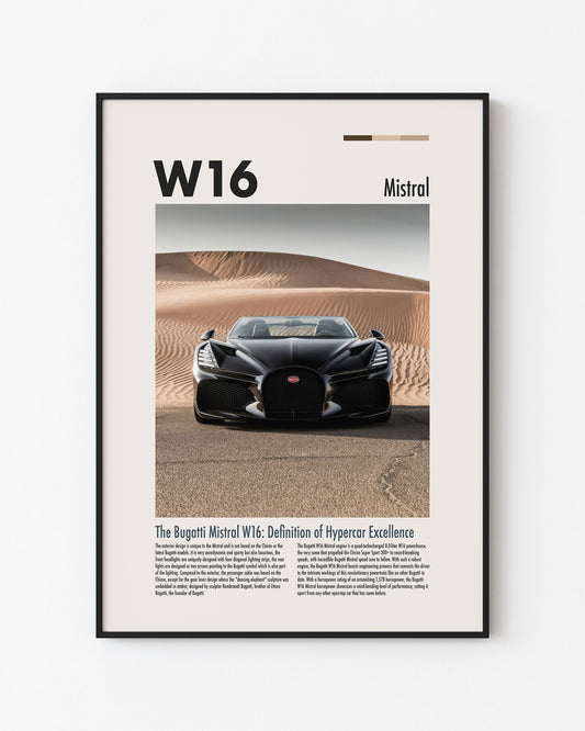 BUGATTI MISTRAL W16