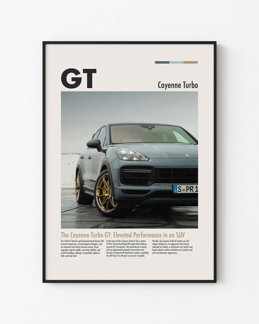 PORSCHE CAYENNE TURBE GT
