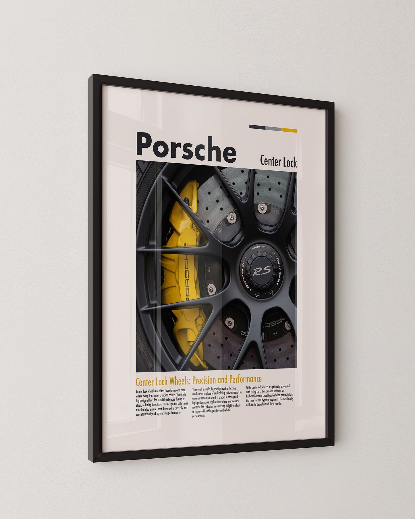 PORSCHE - CENTER LOCK WHEELS