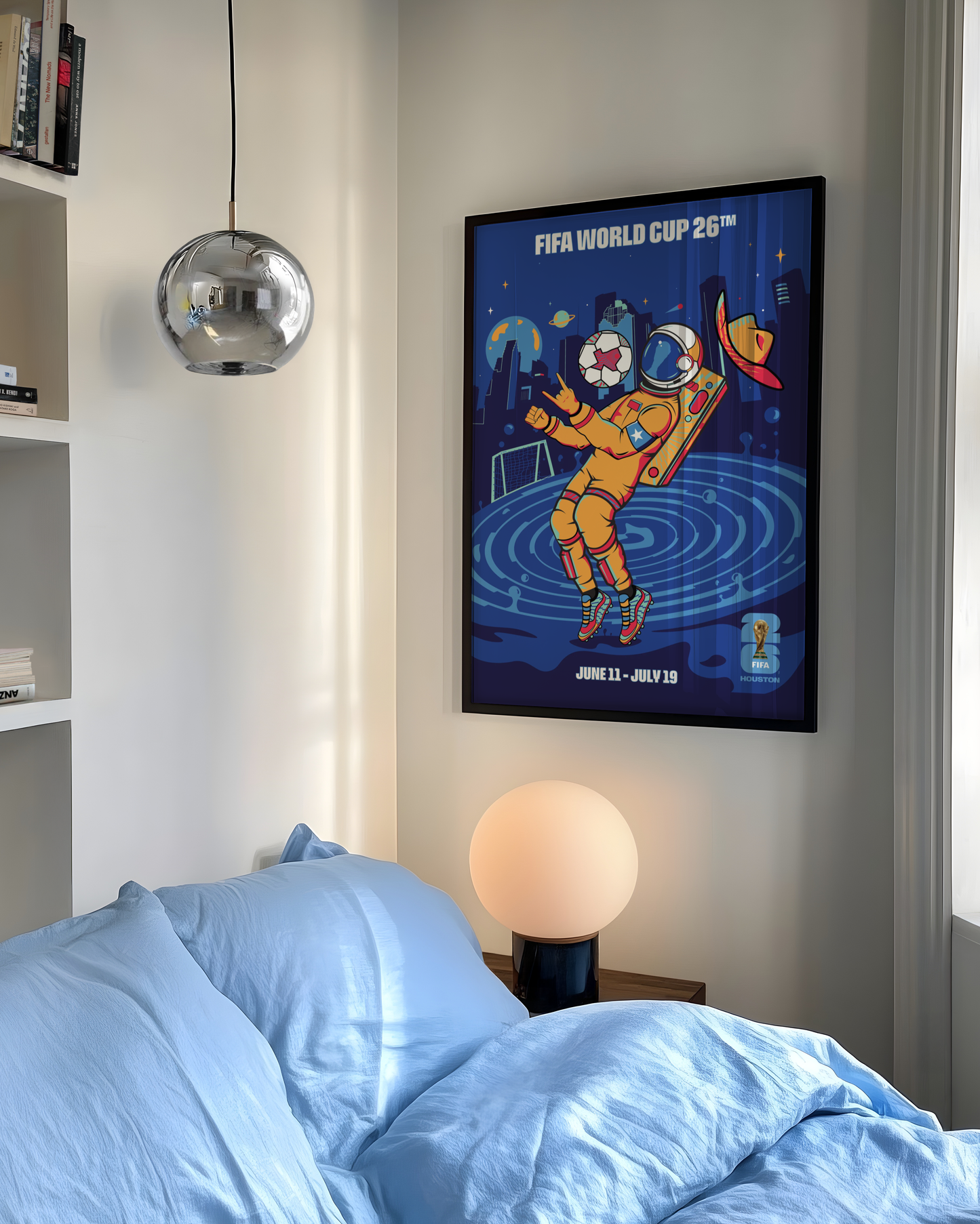 FIFA WORLD CUP 2026 -  HOUSTON CITY POSTER
