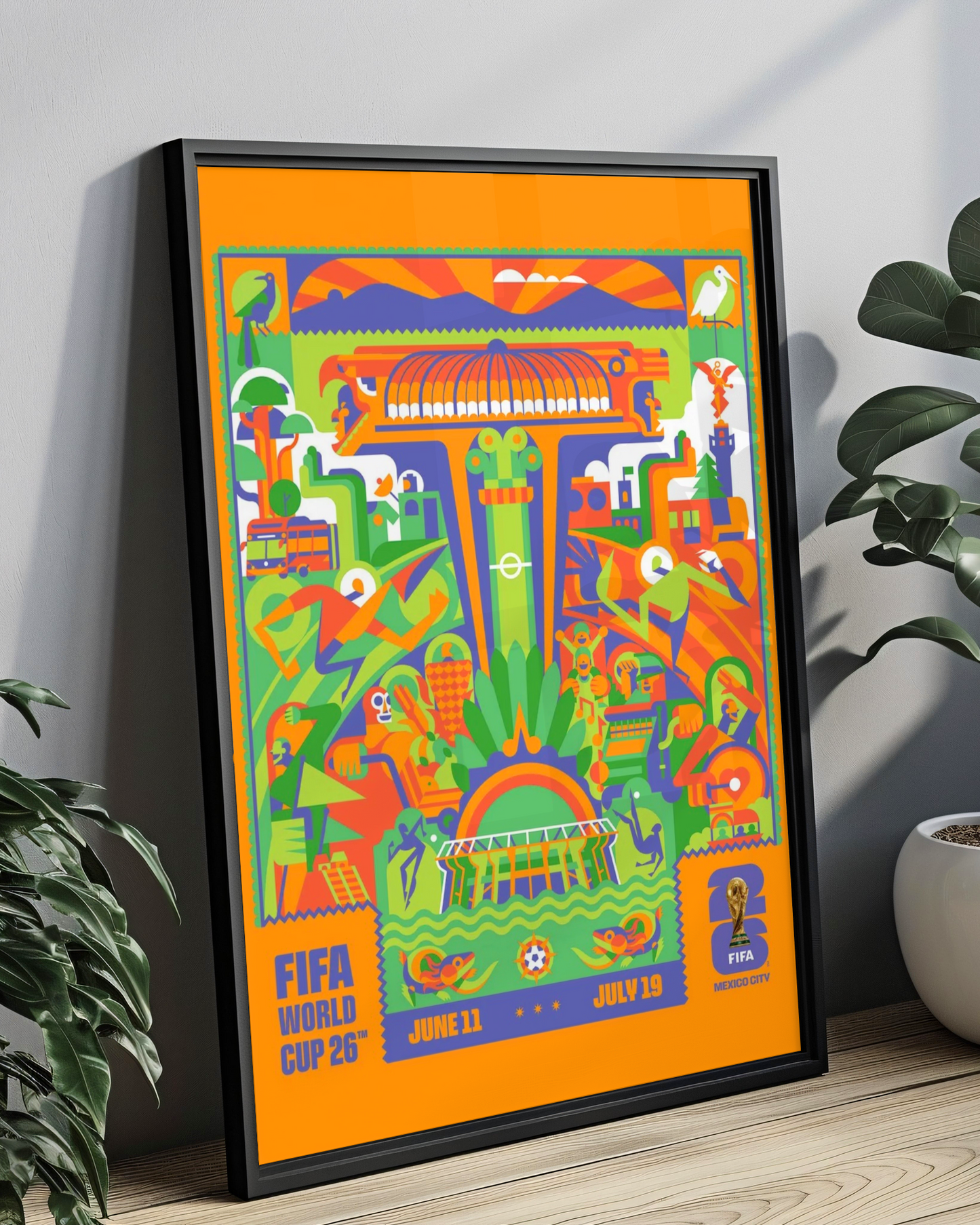 FIFA WORLD CUP 2026 -  MEXICO CITY POSTER